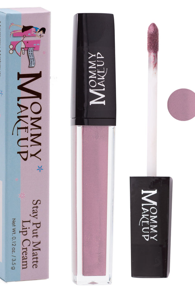 Mommy Makeup - Raquel Stay Put Matte Lip Cream | Stunning Kiss-Proof Lipstick