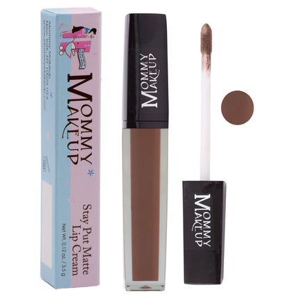 Mommy Makeup - Bridget Stay Put Matte Lip Cream | Stunning Kiss-Proof Lipstick