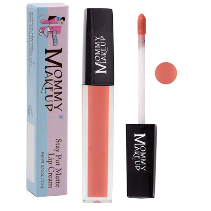 Mommy Makeup - Mary Ann Stay Put Matte Lip Cream | Stunning Kiss-Proof Lipstick