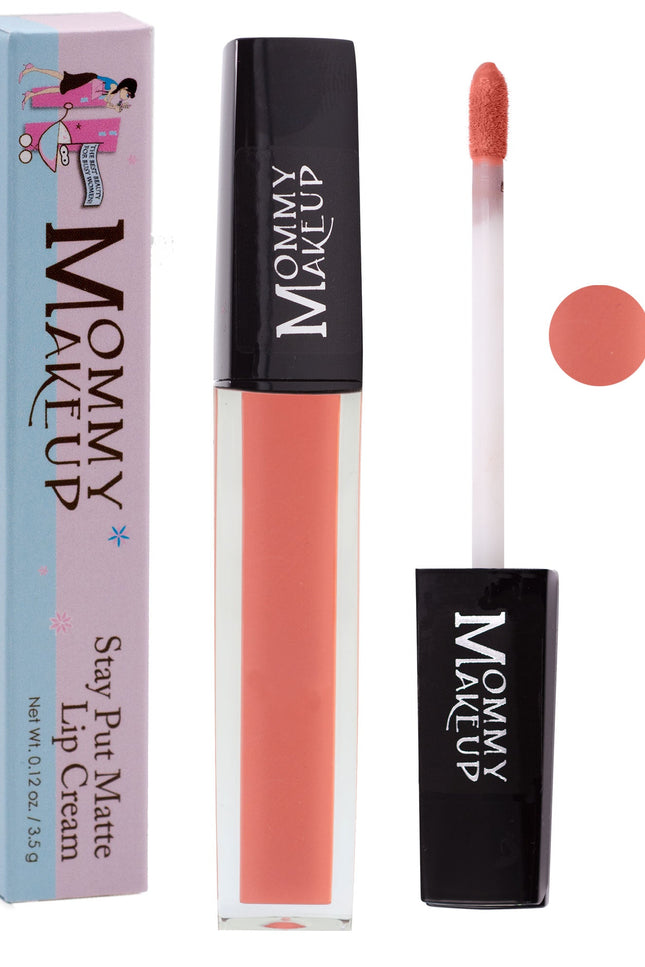 Mommy Makeup - Mary Ann Stay Put Matte Lip Cream | Stunning Kiss-Proof Lipstick