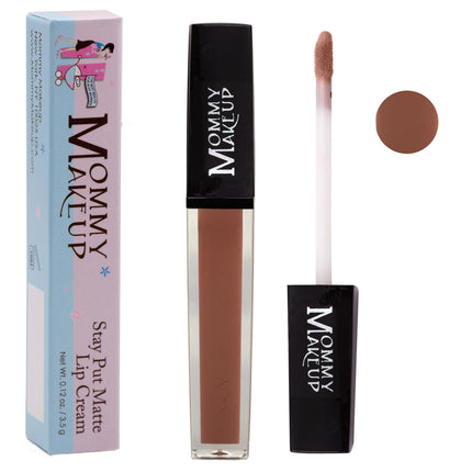 Mommy Makeup - Audrey Stay Put Matte Lip Cream | Stunning Kiss-Proof Lipstick