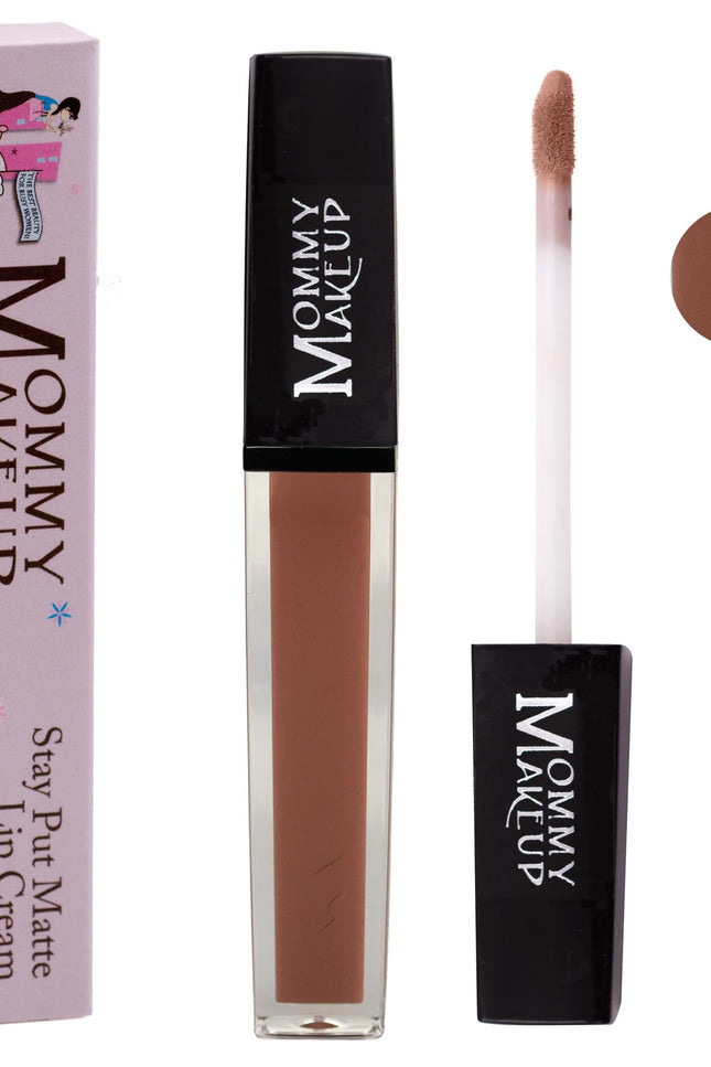 Mommy Makeup - Audrey Stay Put Matte Lip Cream | Stunning Kiss-Proof Lipstick