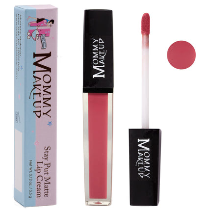 Mommy Makeup - Molly Stay Put Matte Lip Cream | Stunning Kiss-Proof Lipstick