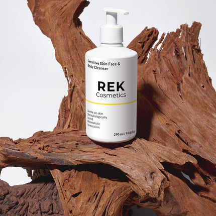 REK Cosmetics - Sensitive Skin Face & Body Cleanser