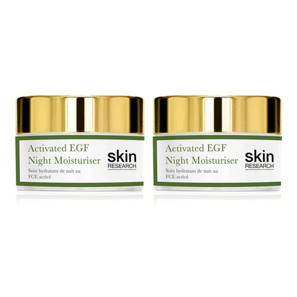 skinChemists US - Skin Research Activated EGF Night Moisturiser 50ml Twin Value Savings Pack