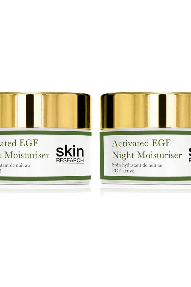 skinChemists US - Skin Research Activated EGF Night Moisturiser 50ml Twin Value Savings Pack