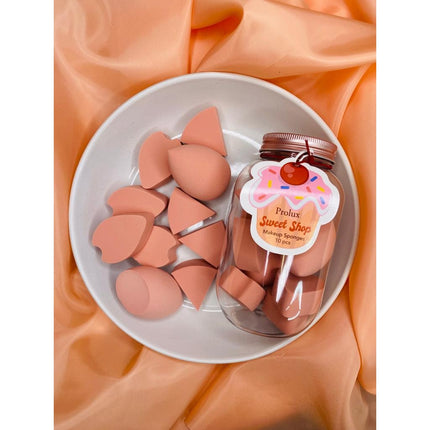 Prolux Cosmetics - Sweet Shop Makeup Sponges 10pcs Set