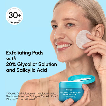Maree - Glycolic & Salicylic Acid Peel Pads