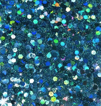 Inked Doll Cosmetics - DEEP LAGOON (CHUNKY or FINE) GlamDoll Glitter