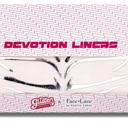 Face Lace x Glisten Cosmetics Devotion Liners - Chrome Makeup Stickers