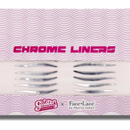 Face Lace x Glisten Cosmetics Chrome Liners - Chrome Makeup Stickers