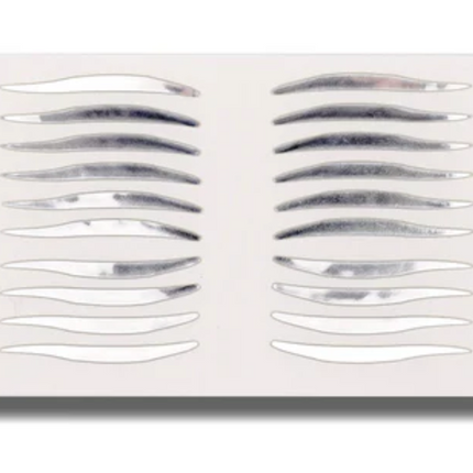 Face Lace x Glisten Cosmetics Chrome Liners - Chrome Makeup Stickers