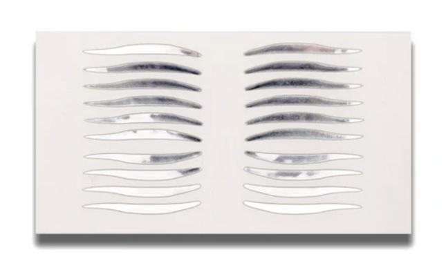 Face Lace x Glisten Cosmetics Chrome Liners - Chrome Makeup Stickers