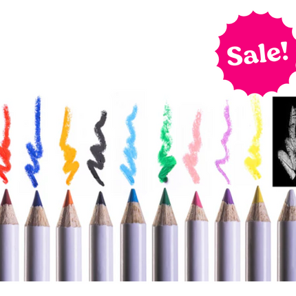Glisten Cosmetics Spectra Pencil Full Bundle - Colourful Pencils