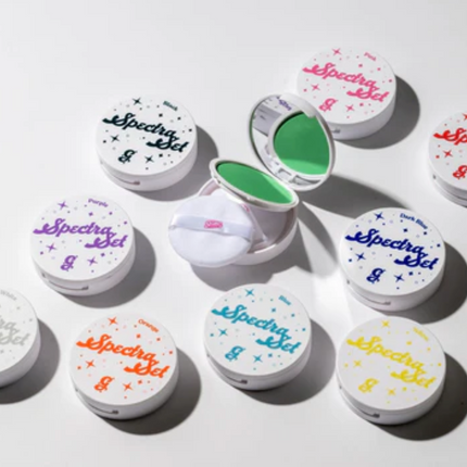 Glisten Cosmetics Spectra Set Full Bundle - Colourful Pressed Powder