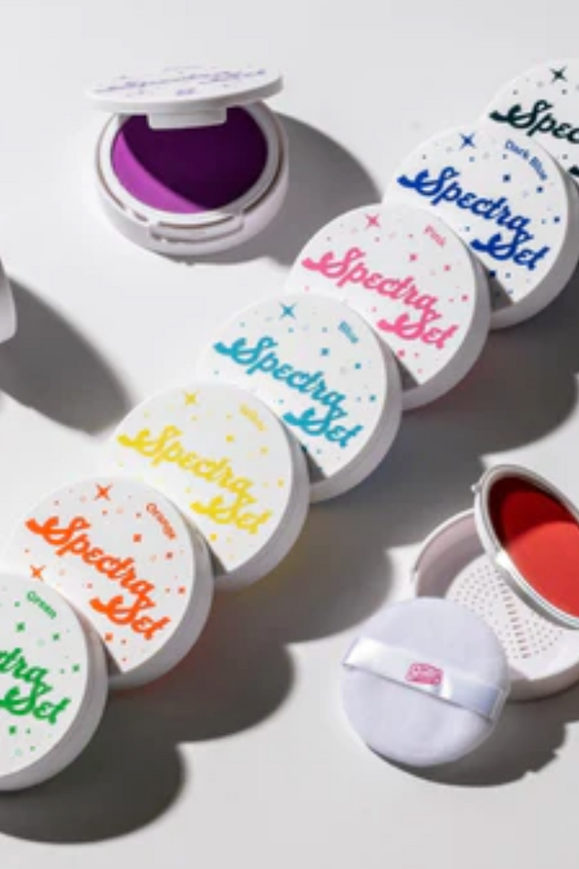 Glisten Cosmetics Spectra Set Full Bundle - Colourful Pressed Powder