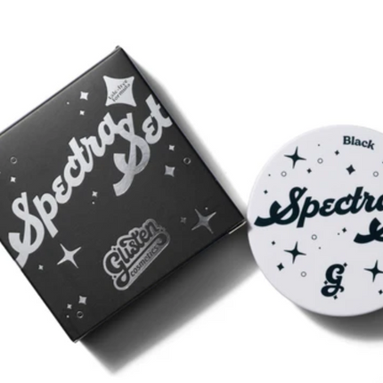 Glisten Cosmetics Black Spectra Set - Colourful Pressed Powder