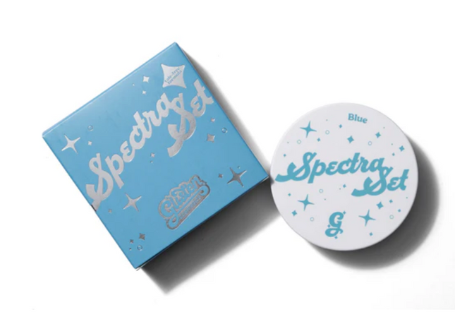 Glisten Cosmetics Blue Spectra Set - Colourful Pressed Powder