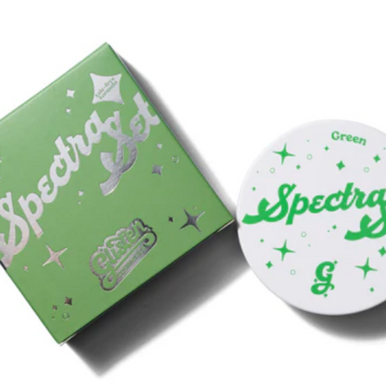 Glisten Cosmetics Green Spectra Set - Colourful Pressed Powder