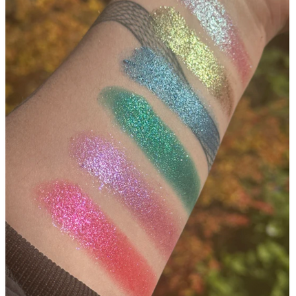 Glisten Cosmetics Time Warp Pressed Pigment Palette