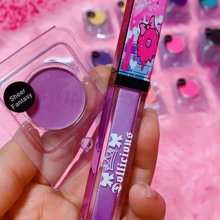 Inked Doll Cosmetics - SHEER FANTASY! (Lavender) PRESSED EYESHADOW SINGLE