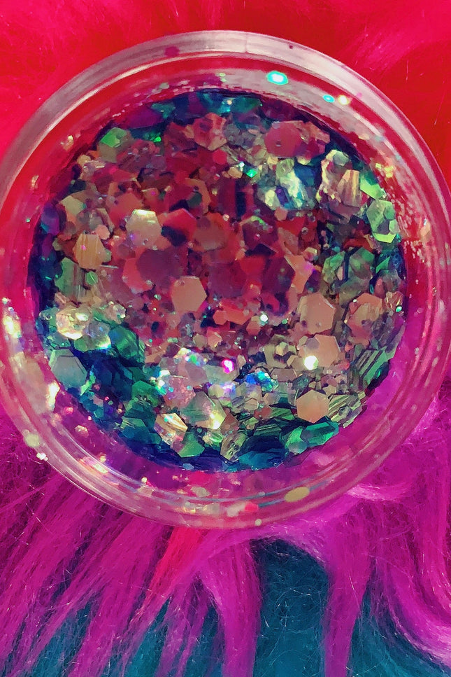 Inked Doll Cosmetics - SIBERIAN SEA PEARLS Festival Chunky Glitter