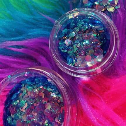 Inked Doll Cosmetics - SIBERIAN SEA PEARLS Festival Chunky Glitter
