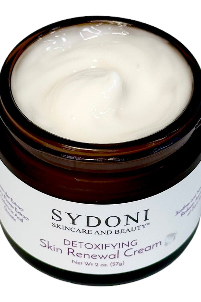Sydoni - MOST LOVED! DETOXIFYING SKIN RENEWAL CREAM WITH LAVENDER AND PEONY FLOWER Net. Wt. 2oz. (57g)