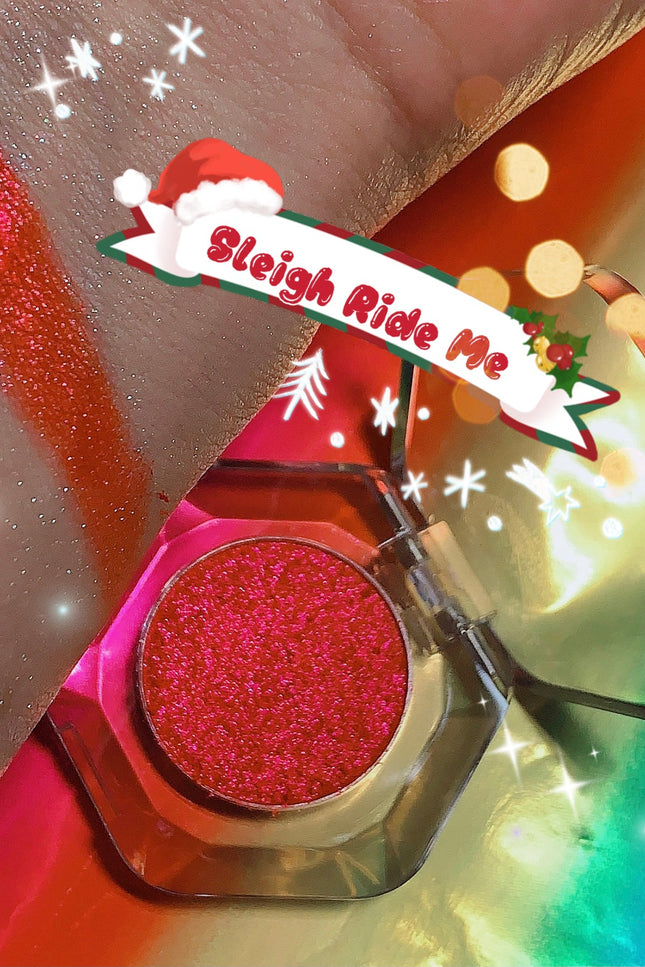 Inked Doll Cosmetics - *Lmt. Edt. Holiday* SLEIGH RIDE ME Pressed Duochrome