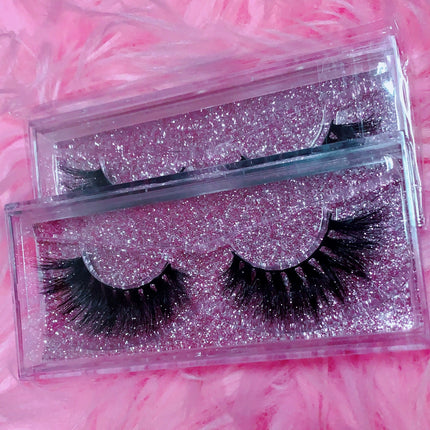 Inked Doll Cosmetics - #SNATCHED 3D DREAMDOLL LASHES *GLITTER* CASE
