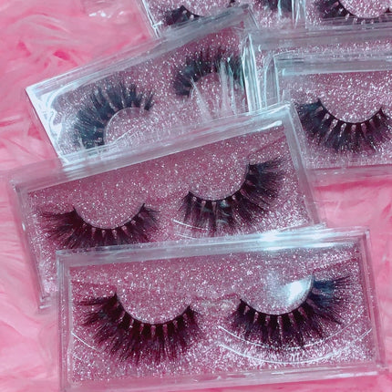 Inked Doll Cosmetics - #SNATCHED 3D DREAMDOLL LASHES *GLITTER* CASE