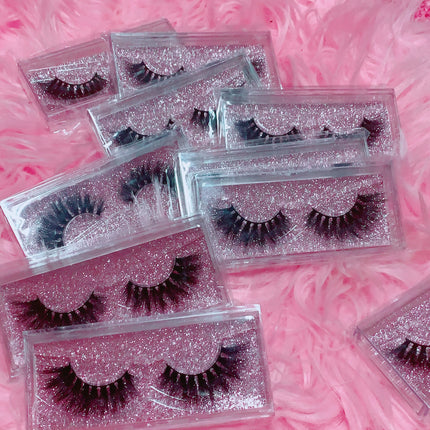 Inked Doll Cosmetics - #SNATCHED 3D DREAMDOLL LASHES *GLITTER* CASE