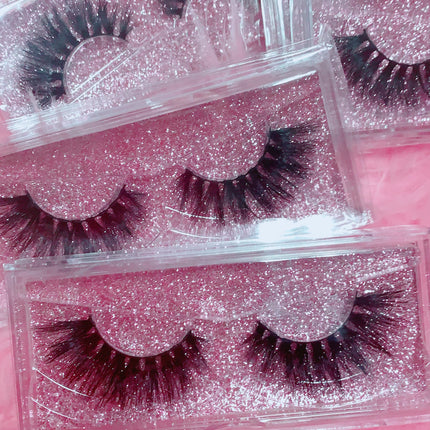 Inked Doll Cosmetics - #SNATCHED 3D DREAMDOLL LASHES *GLITTER* CASE