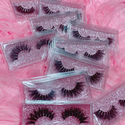 Inked Doll Cosmetics - #SNATCHED 3D DREAMDOLL LASHES *GLITTER* CASE