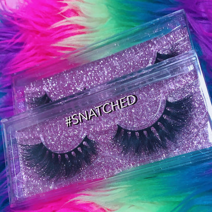 Inked Doll Cosmetics - #SNATCHED 3D DREAMDOLL LASHES *GLITTER* CASE