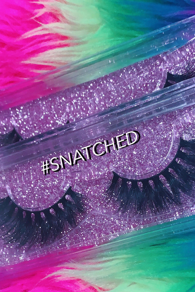 Inked Doll Cosmetics - #SNATCHED 3D DREAMDOLL LASHES *GLITTER* CASE