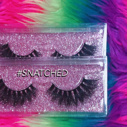 Inked Doll Cosmetics - #SNATCHED 3D DREAMDOLL LASHES *GLITTER* CASE