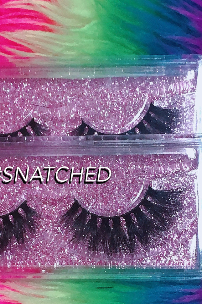 Inked Doll Cosmetics - #SNATCHED 3D DREAMDOLL LASHES *GLITTER* CASE