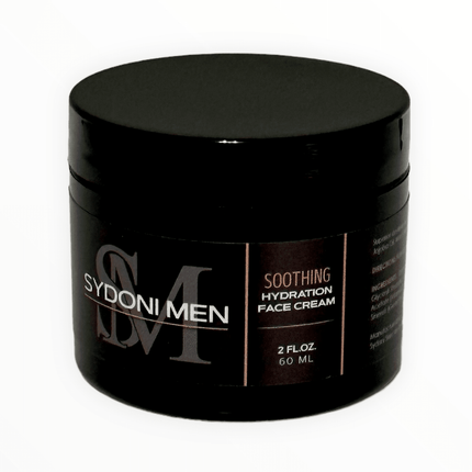 Sydoni - SOOTHING HYDRATION FACE CREAM FOR MEN with SANDALWOOD and LAVENDER ESSENTIAL OILS 60ml 2 fl. oz.
