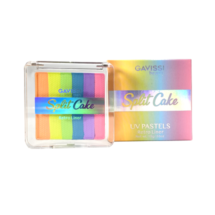Gavissi Beauty - UV PASTEL RAINBOW SPLIT LINER