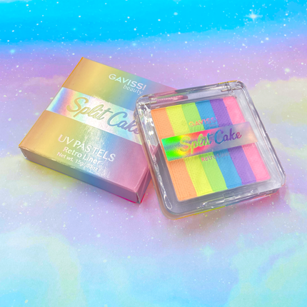 Gavissi Beauty - UV PASTEL RAINBOW SPLIT LINER