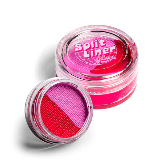 Glisten Cosmetics - Split Liner - Peppa (UV Pink) - Large (10g)