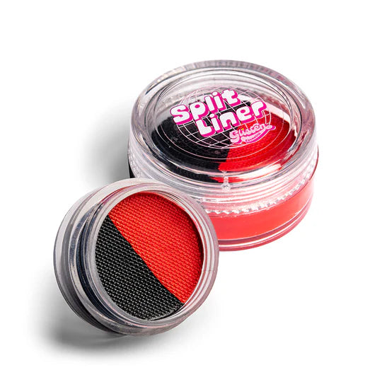 Glisten Cosmetics - Split Liner - Roulette (Red & Black) - Small (3g)
