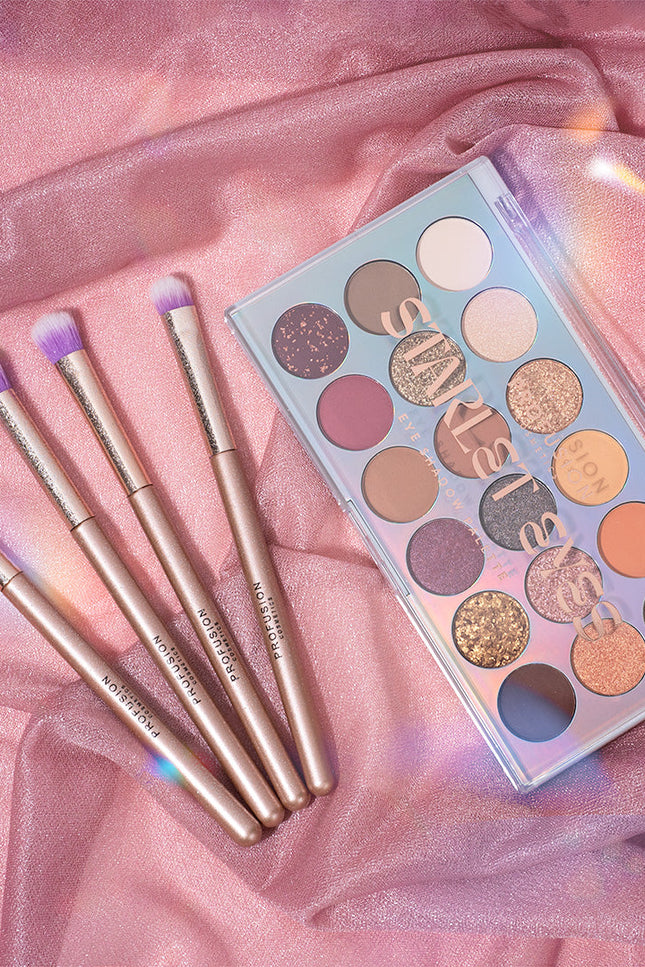Profusion Cosmetics - Starlet Eyes 5 PC Palette & Brush Set