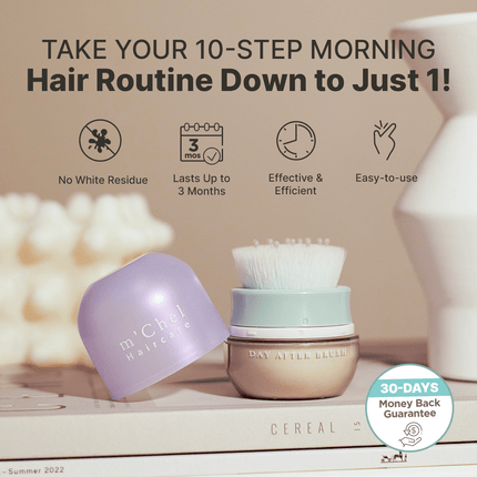 m'Chel Haircare - Double Day After™ Brush + Refills Bundle