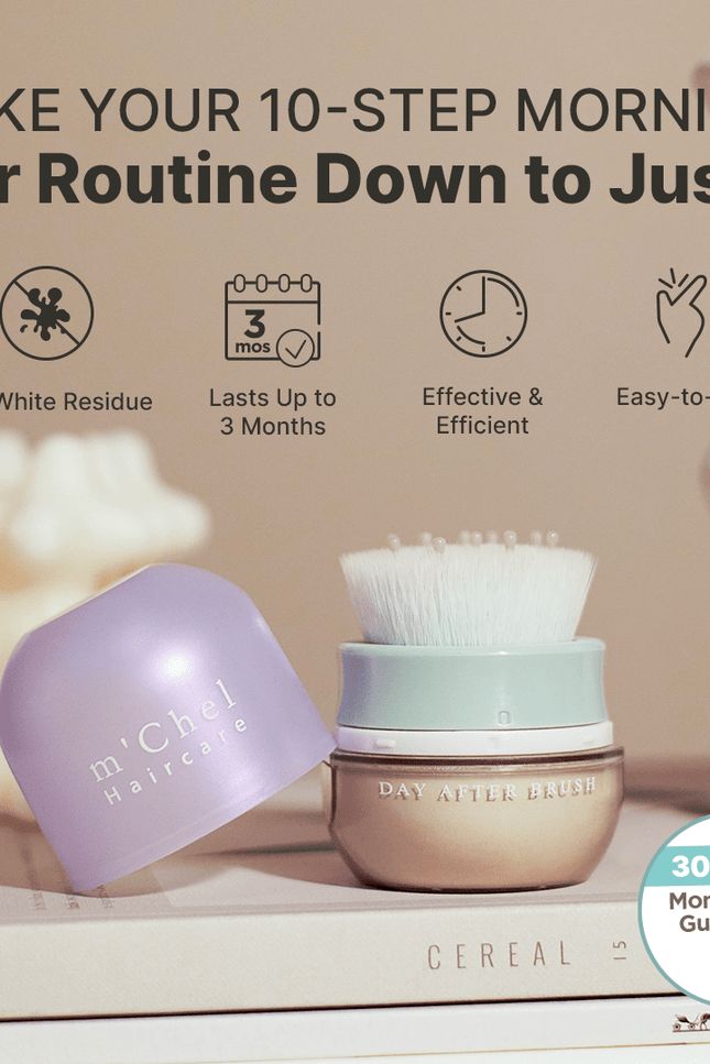 m'Chel Haircare - Double Day After™ Brush + Refills Bundle