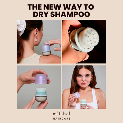 m'Chel Haircare - Day After™ Brush + Refill Bundle Clean Dry Shampoo