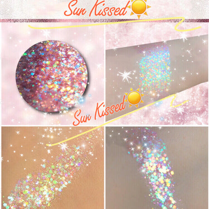 Inked Doll Cosmetics - SUN KISSED *LMT EDT* Summer Festival Pressed Glitter