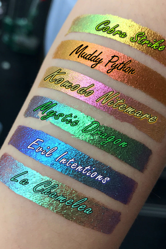 Inked Doll Cosmetics - "MUDDY PYTHON" Deadly Venom LIQUID LAVA Effect Pigments