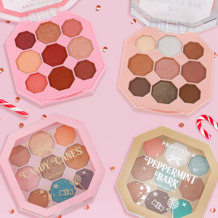 Profusion Cosmetics - Sweet Holiday | Candy Canes 9-Shade Palette